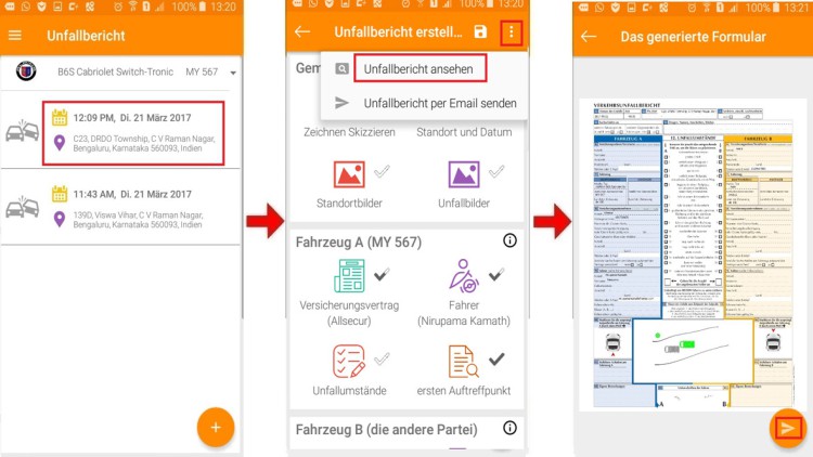 Mobile App: Carbookplus erhält Unfallbericht-Funktion