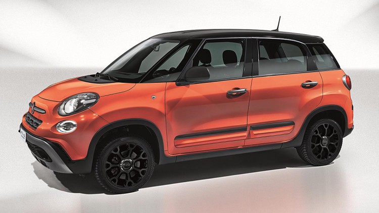 Fiat 500L City Cross: Leicht gehoben