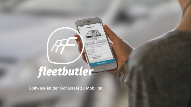 "Fleetbutler": Fahrzeuge via Smartphone nutzen