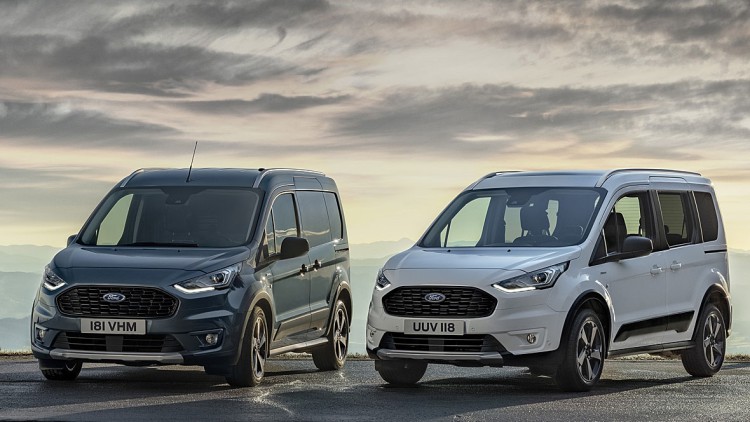 Ford Tourneo und Transit Connect Active: Raumriesen mit SUV-Styling