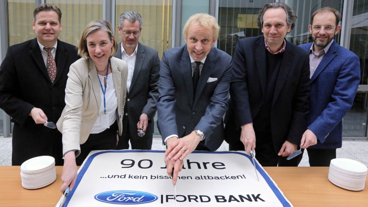 Jubiläumsfeier bei der Ford-Bank