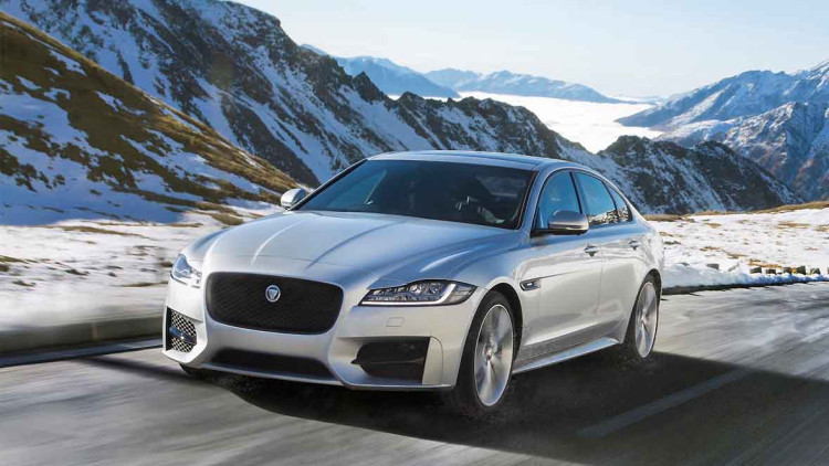 Jaguar XF: Diesel-Version jetzt auch mit Allrad