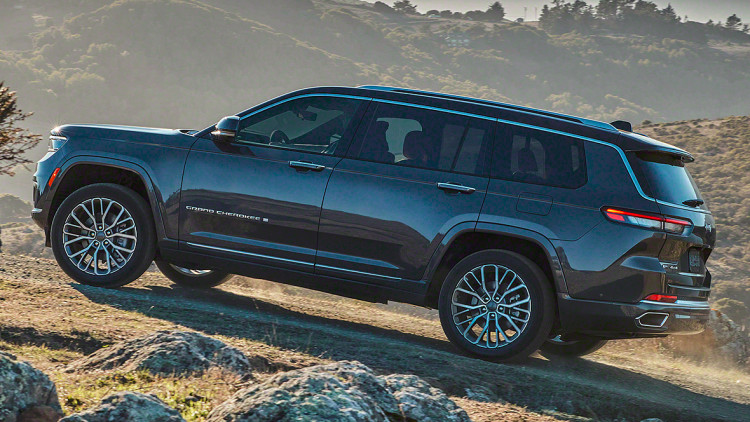 Neuer Jeep Grand Cherokee: Mit sieben Sitzen ins Gelände