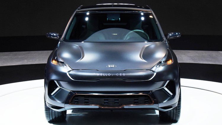 Kia Niro EV Concept: Elektro-SUV und Autopilot