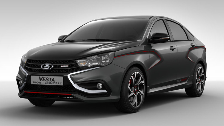 Lada Vesta Sport Concept: Renn-Russe