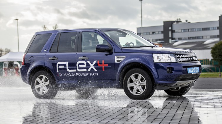 Magnas Allradtechnik Flex 4 in einem Land Rover