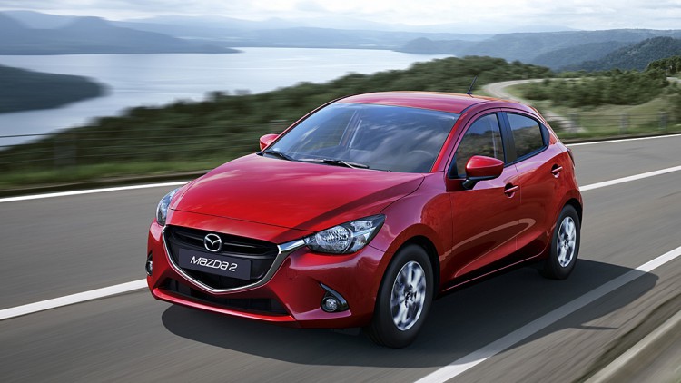 Mazda2 vorm Modellwechsel