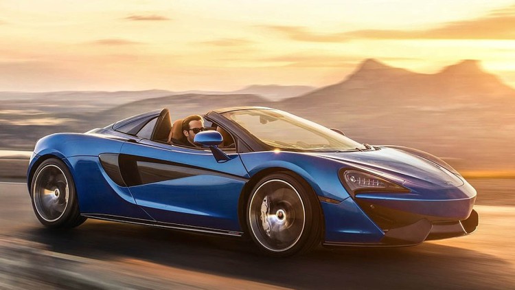 McLaren 570S Spider: Jetzt auch offen