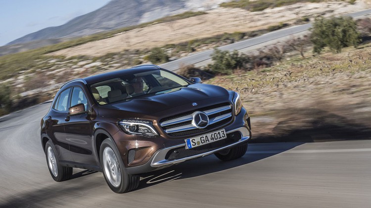 Durchgesickert: Der Mercedes GLA könnte schon früh eine neue Plattform erhalten.