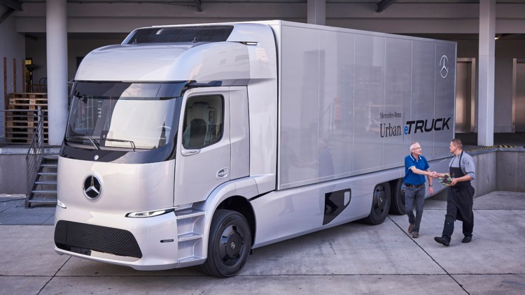 Mercedes Urban eTruck: Elektro-Lkw geht in Kleinserie