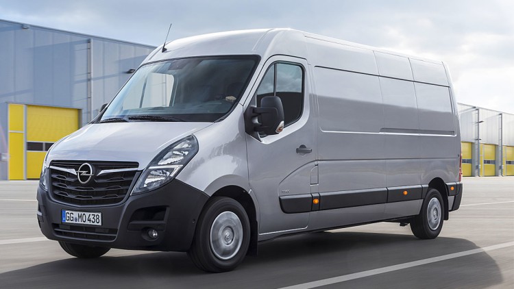 Facelift für Opel Movano: Mehr Assistenten an Bord