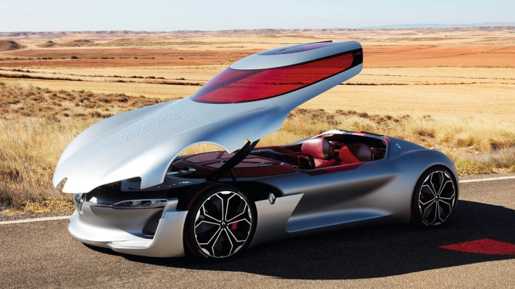 Renault Trezor: Futuristischer Flachmann