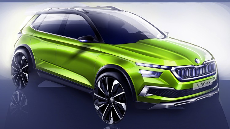 Neues Skoda SUV: Vision X für Fans 