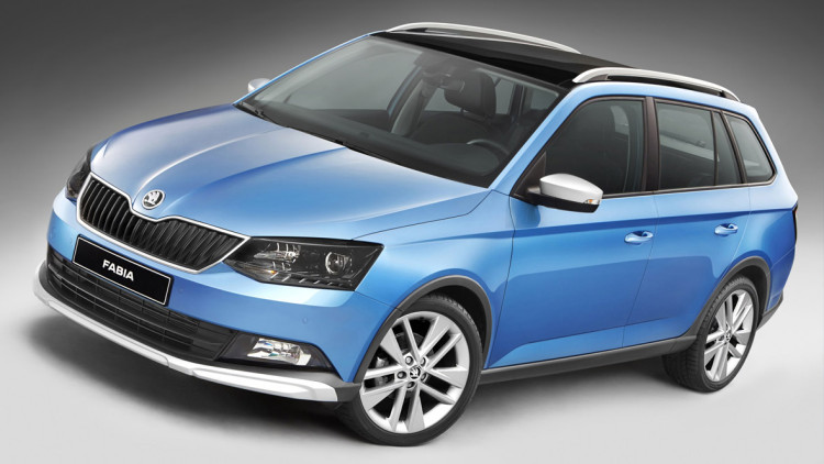 Skoda Fabia Combi Scoutline: Kleinwagen im Abenteurer-Look