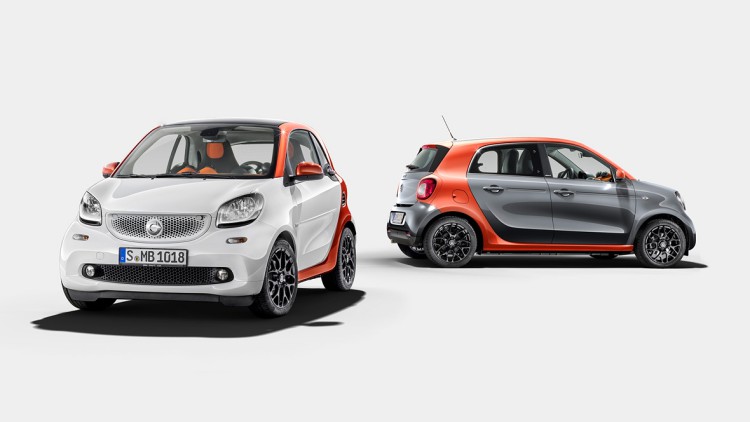 Smart Fortwo und Forfour Edition 1