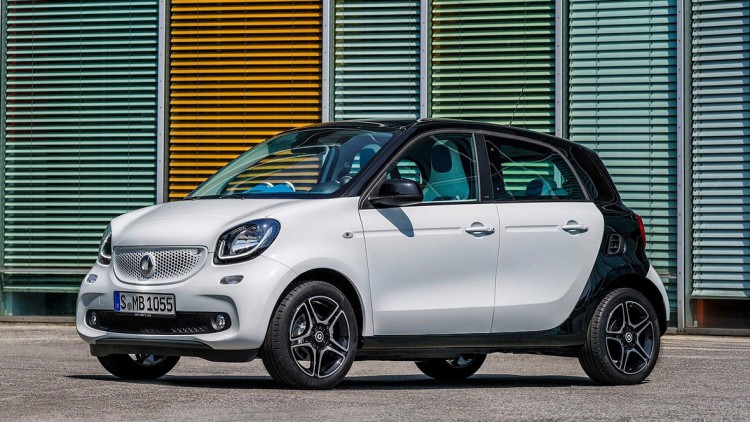 Smart: Neue E-Modelle kommen 2016