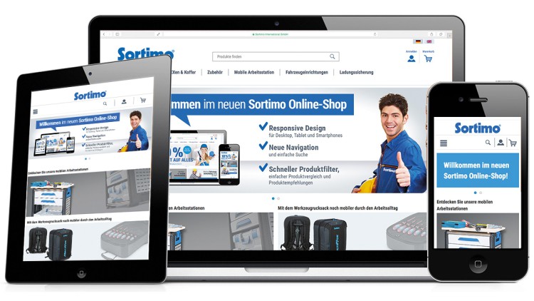 Fahrzeugausstattung: Sortimo startet Online-Shop