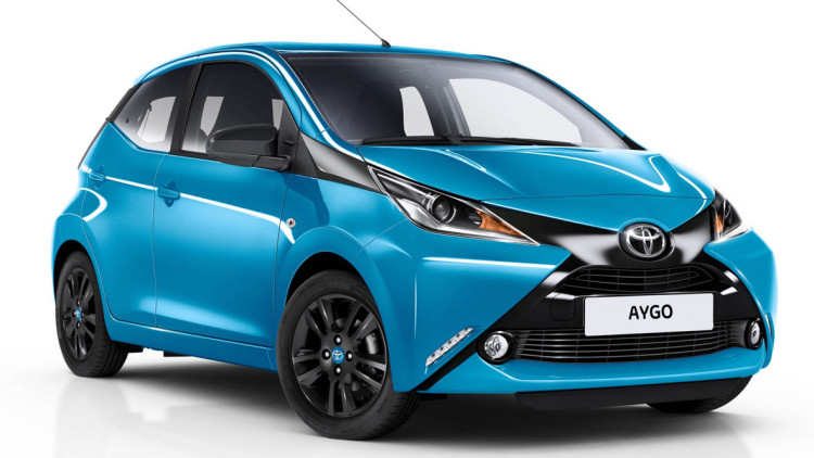 Toyota Aygo: X-trem blaues Sondermodell