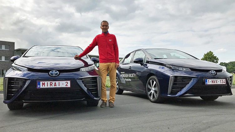 Stromer für die Langstrecke: Im Toyota Mirai von Hamburg nach Stuttgart