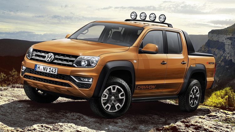 Sondermodell: VW Amarok im Macho-Look