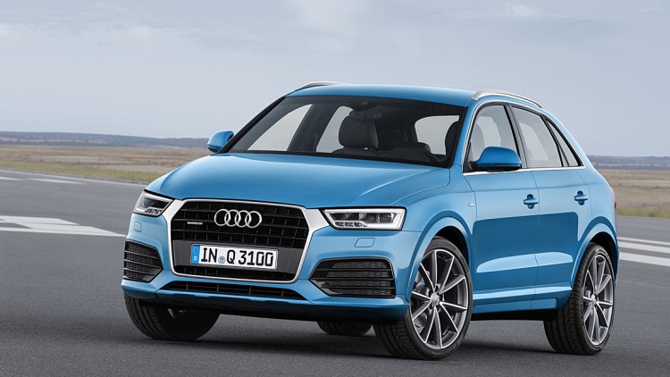 Audi: Q3 zeigt sein neues Gesicht