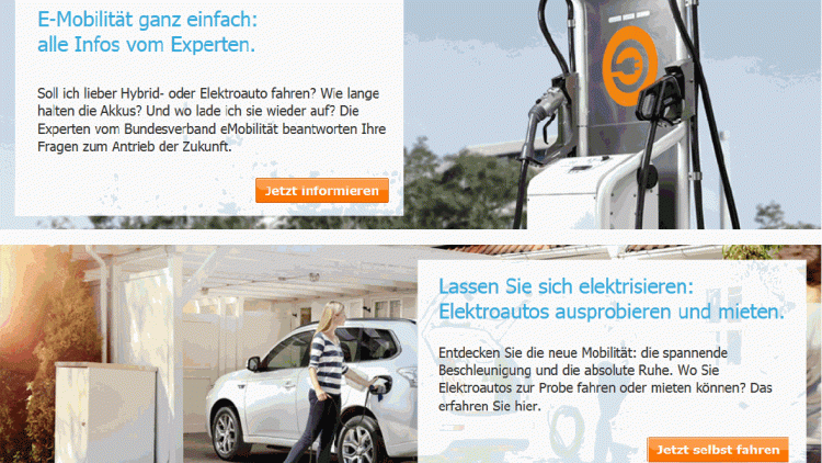 Autoscout24 Elektromobilität Portal