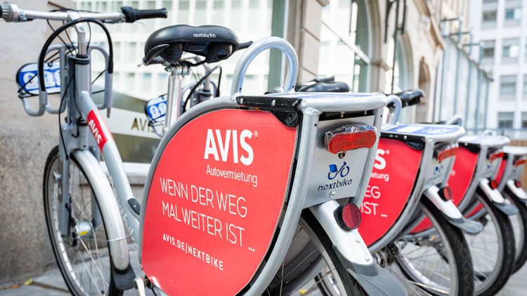 Avis Nextbike Kooperation; Bike-Sharing