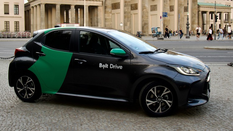 Bolt und Toyota, Carsharing