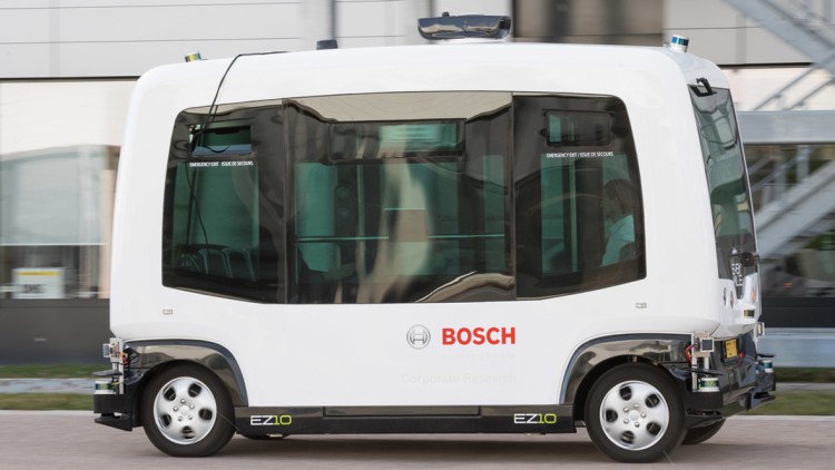 Projekt 3F: Bosch zeigt, wie fahrerlos funktionieren kann
