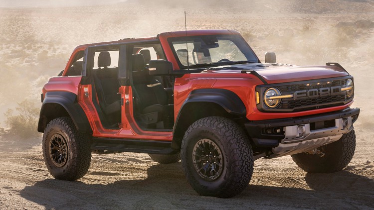 Ford Bronco Raptor mit starkem V6-Benziner: Wüste Variante