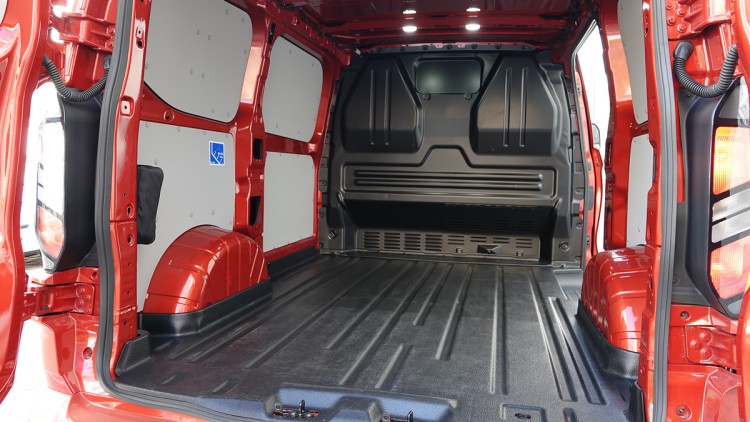 Ford Transit Custom, Transporter, Lieferwagen, Laderaum, Ladefläche