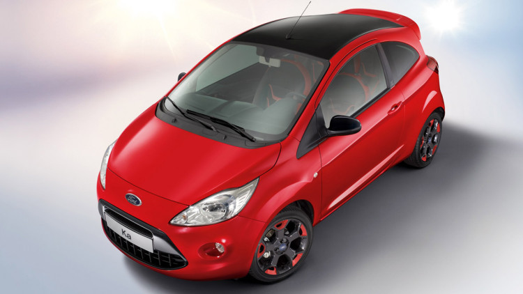 Ford Ka-Sondermodell: Kleiner bekennt Farbe