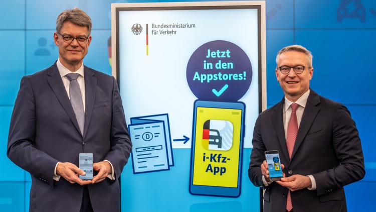 i-kfz App, digitaler Fahrzegschein