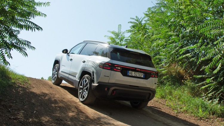 Jeep Compass, Offroad, Steigung