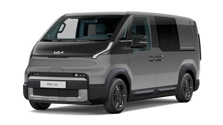 Kia bietet den PV5 nun als Crew-Van-Modell an