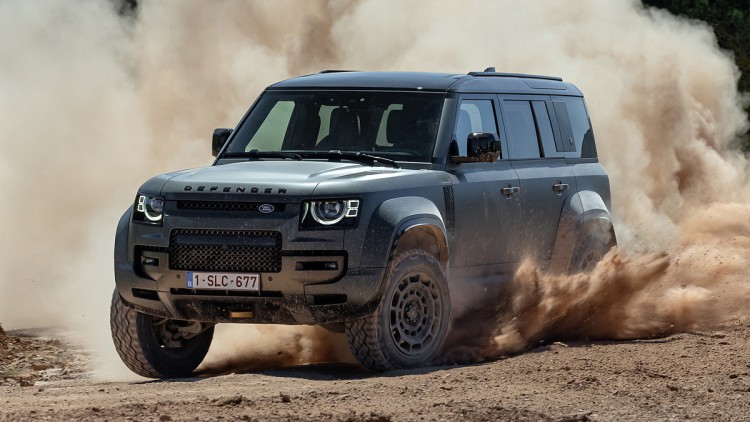 Quertreiber: Der neue Land Rover Defender Octa beherrscht die gesamte Klaviatur des gepflegten Offroadens