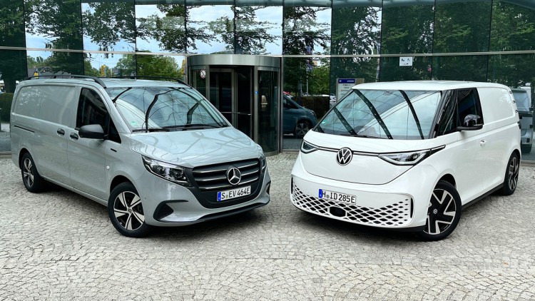 Mercedes eVito vs. VW ID.Buzz Cargo