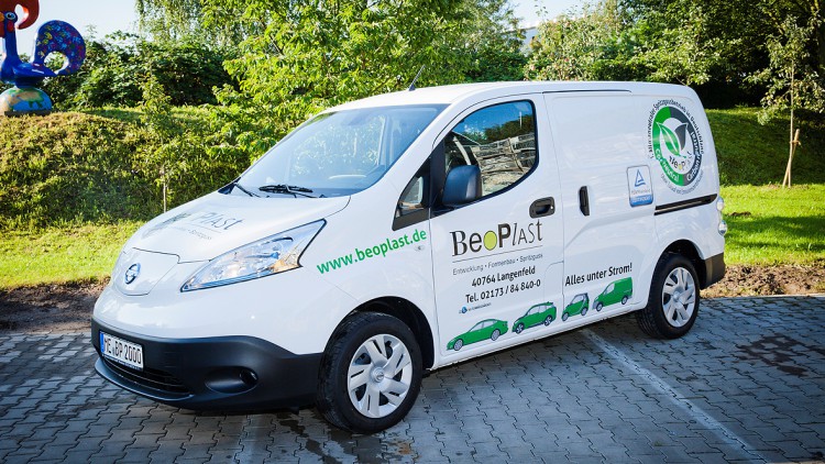 Beoplast fährt e-NV200