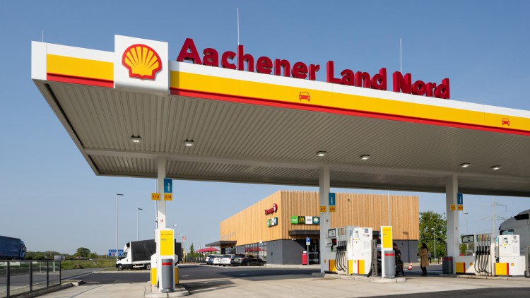 Raststätte Aachener Land Nord A4 Tankstelle