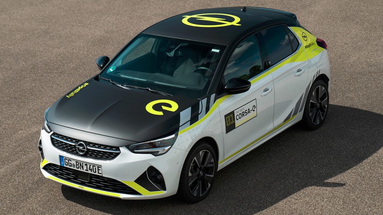 Opel Corsa-e Rally-Optik