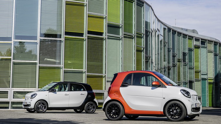 Smart fortwo und forfour