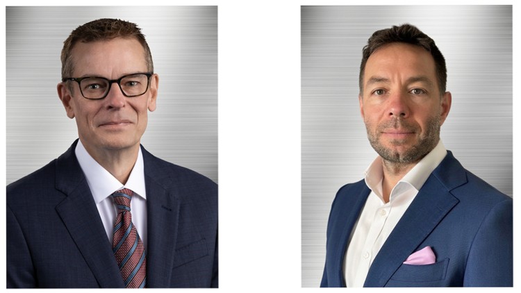 Stellantis, Matt VanDyke (links) und Branden Coté