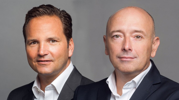 Holman Sales Director Henning Schick und Managing Director Majk Strika