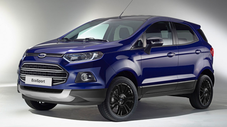 Ford Ecosport: Jetzt nur noch mit vier Rädern