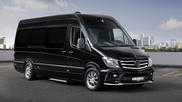 Daimler: Schickes Sprinter-Büro von Brabus