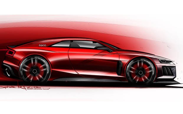 Audi Quattro Sport E-Tron Concept
