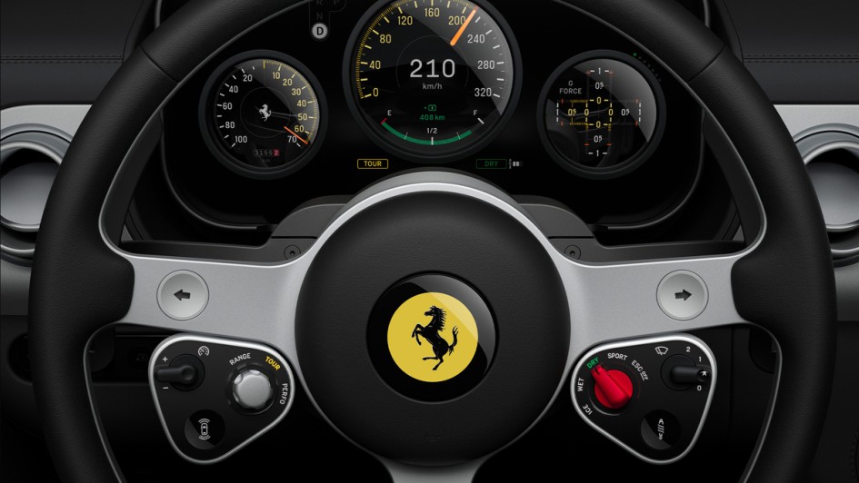 Ferrari Luce Cockpit