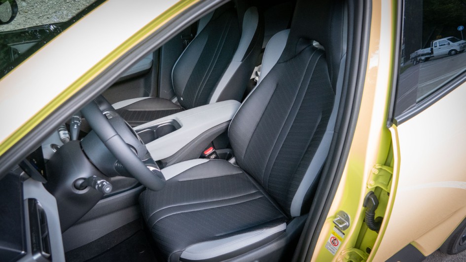 Vordersitze im BYD Dolphin Surf