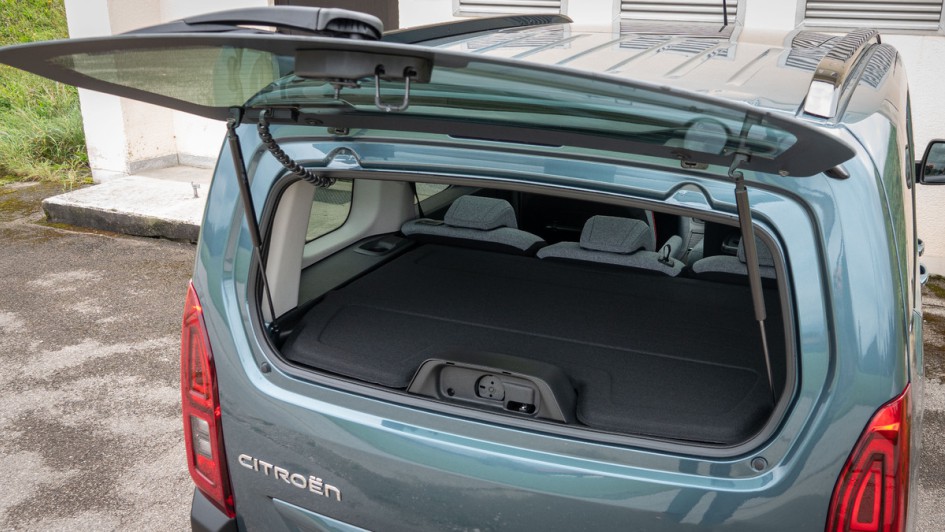 Citroen Berlingo HDi 130 mit separat zu öffnender Heckscheibe