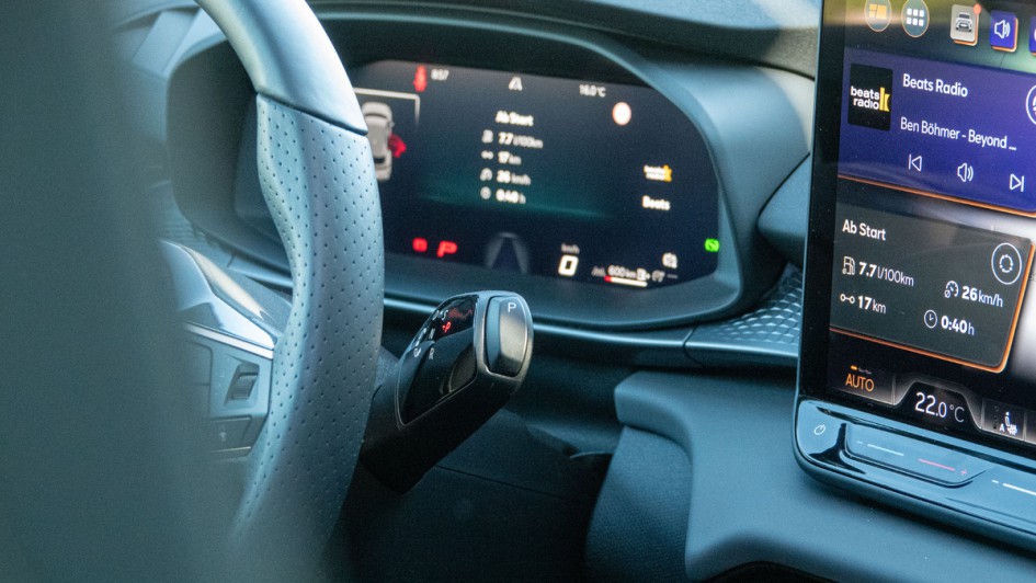 Schalthebel des Cupra Terramar im Detail